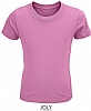 Camiseta Organica Crusader Infantil Sols - Color Rosa Orquidea